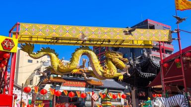 Nagasaki Chinatown - Besuch zum chinesischen Neujahr