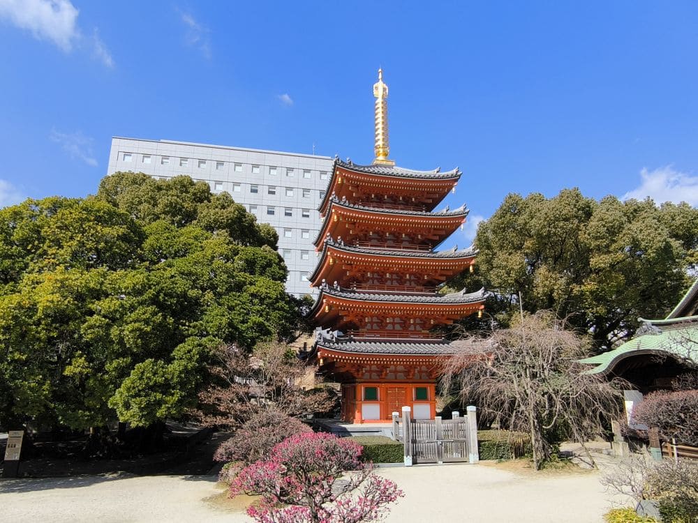 Tochoji Tempel Fukuoka