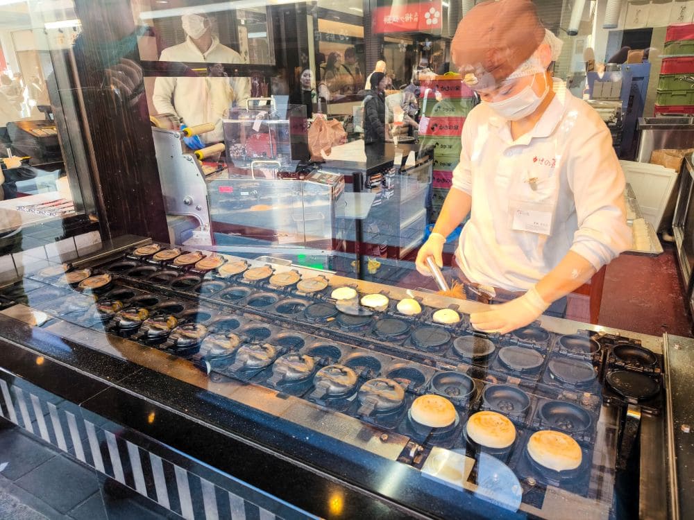 Umegae Mochi am Dazaifu Tempel