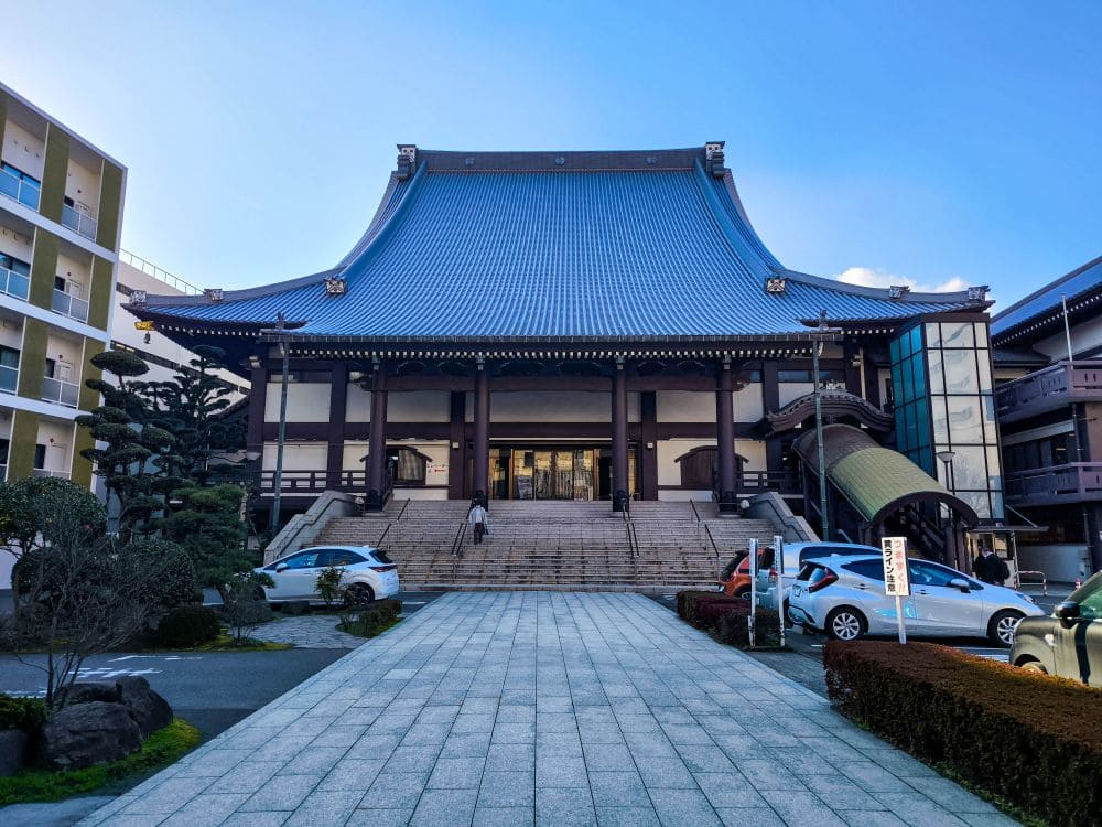 Der Honganji Kagoshima Betsuin Tempel