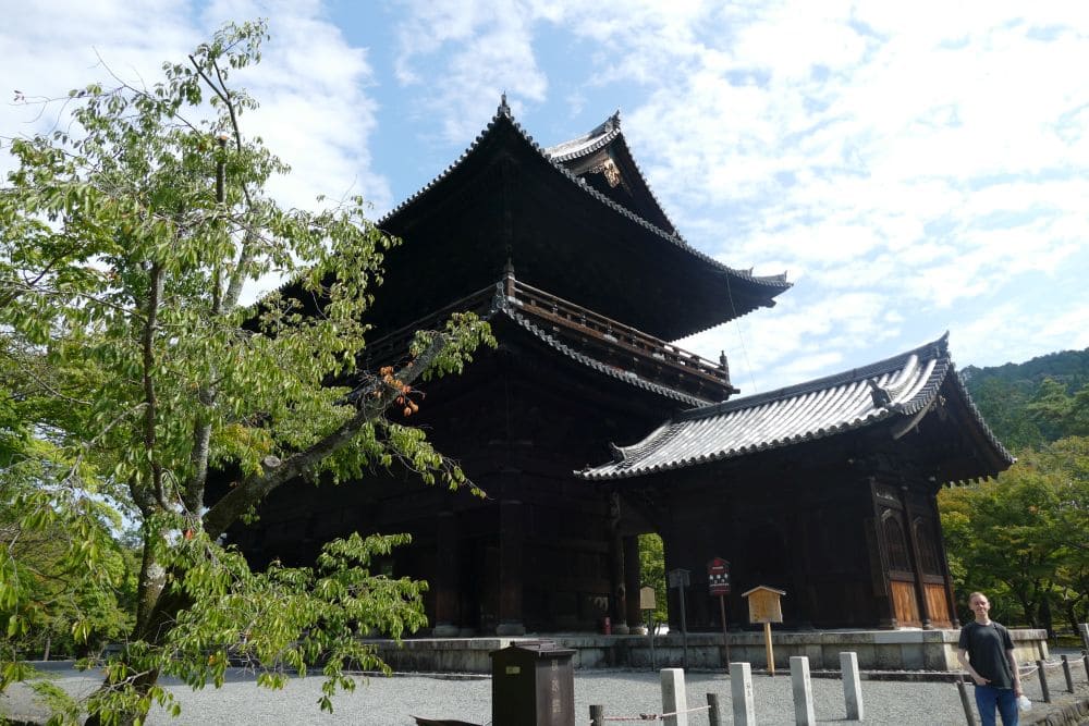 Kyoto - Der Nanzenji-Tempel und das Sanmon Tor