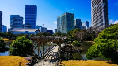 Hamarikyū-Park - Eine Oase der Ruhe in der Millionenstadt Tokio