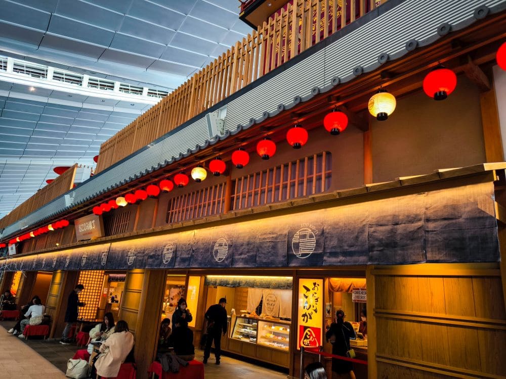 Edo City und die Nihombashi-Brücke